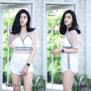 AT8751 Set Bikini แต่งยาง