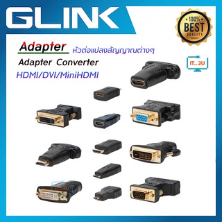 ภาพหน้าปกสินค้าGlink Adapter/หัวต่อแปลงสัญญาณต่างๆ/HDTV/DVI/MiniHDTV ที่เกี่ยวข้อง