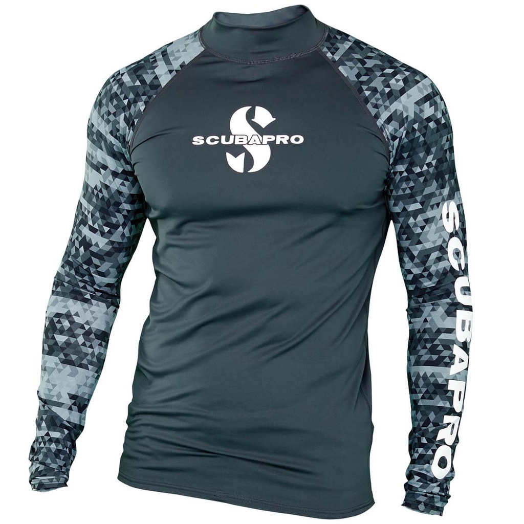 Scubapro Rash Guard Mono Graphite Hombre comprar y ofertas de Buceo en