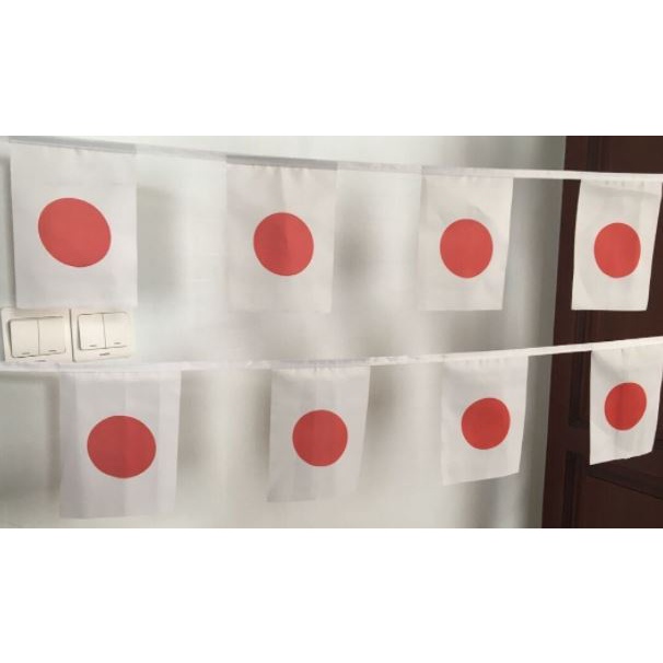 ธงชาติญี่ปุ่น-ธงราวญี่ปุ่น-japan-flag-string-hanging-flag-small-flag-decoration-small-flagุ-ธงชาติประเทศญี่ปุ่น