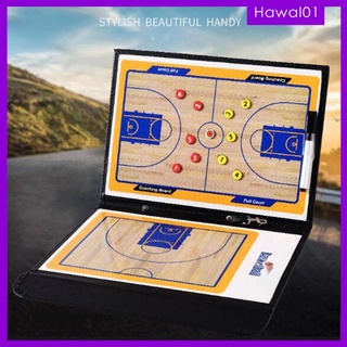 ภาพหน้าปกสินค้า2-Sided Basketball Coaching Clipboard Kit with Dry Erase Coaches Board Strategy Match Plan Sporting Goods Basketball Coaching Board for Accessories ซึ่งคุณอาจชอบสินค้านี้