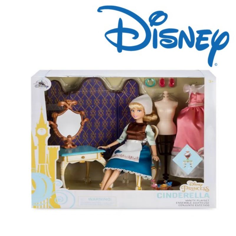 ตุ๊กตา-cinderella-classic-doll-with-vanity-play-set-ราคา-1-890-บาท