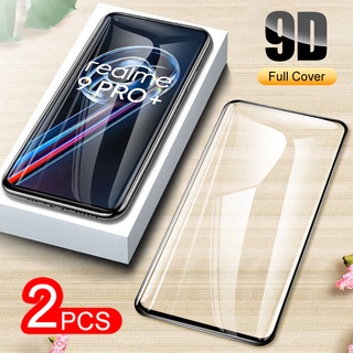 ฟิล์มกระจกนิรภัย แบบเต็มจอ สําหรับ Oppo Realme 9 Pro Plus 8 Pro C21 Master GT Neo2 GT2 6 Pro 50A 50I C11 C20 C21Y C25Y C35 2 ชิ้น