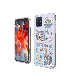 เคสซัมซุง A71 เคส Samsung A71 A51 4G Case ขอบเหลี่ยม anime เคส กันกระแทก หรูหรา เคสนุ่ม น่ารัก การ์ตูน เคสโทรศัพท์