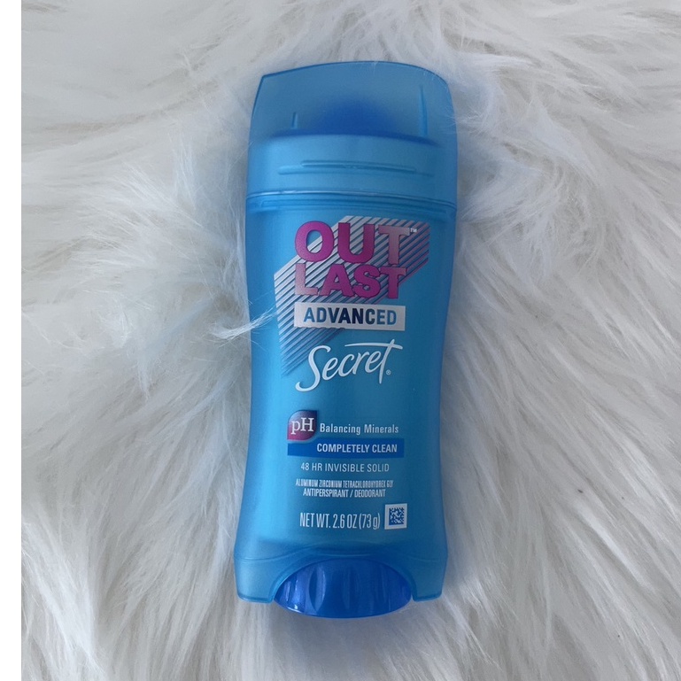 โรลออนระงับกลิ่นกาย-secret-outlast-advanced-completely-clean-antiperspirant-amp-deodorant-73-g