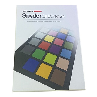 Datacolor SCK200 SpyderCHECKR 24 Color Chart - Camera Color Correction Card