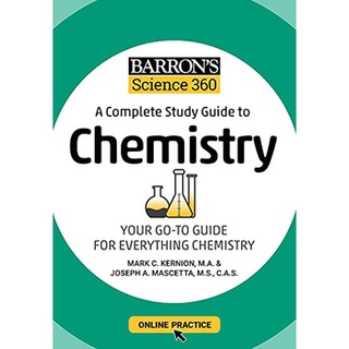 c321 BARRONS SCIENCE 360: A COMPLETE STUDY GUIDE TO CHEMISTRY WITH ONLINE PRACTICE 9781506281421
