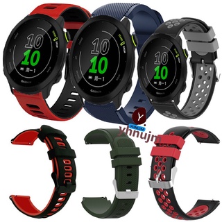 สินค้า สาย Garmin Forerunner 55 smartwatch สายนาฬิก Garmin FR55 smart watch อุปกรณ์เสริมสมาร์ทวอทช์ เคส Garmin Forerunner 245 645 เคส strap