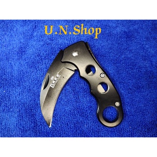 ภาพขนาดย่อของภาพหน้าปกสินค้า014 Folding knife มีดพับ มีดอเนกประสงค์ จากร้าน u.n.shop บน Shopee