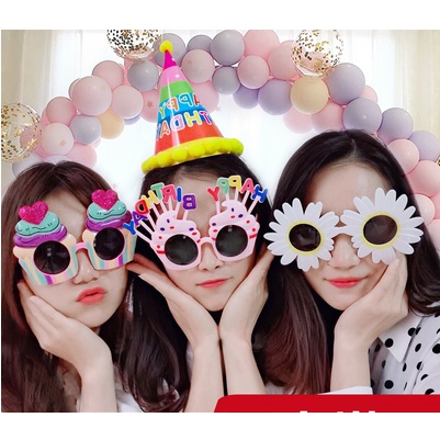ส่งจากไทย-แว่นตาวันเกิด-แว่นตาแฟชั่น-วันเกิด-งานปาร์ตี้