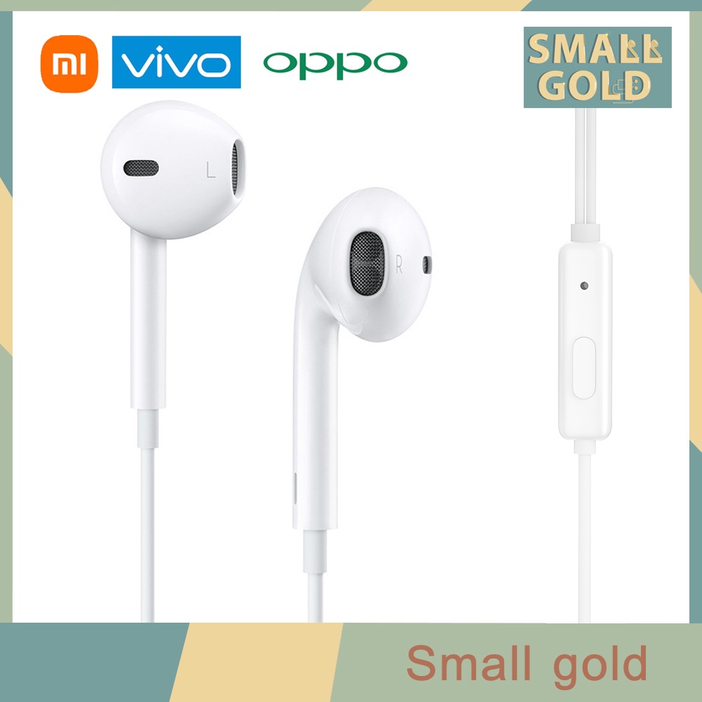 ภาพสินค้าxiaomi หูฟังมีสาย ชนิดมีไมค์ แจ็ก 3.5 มม. oppo vivo จากร้าน 6417miy1to บน Shopee ภาพที่ 8