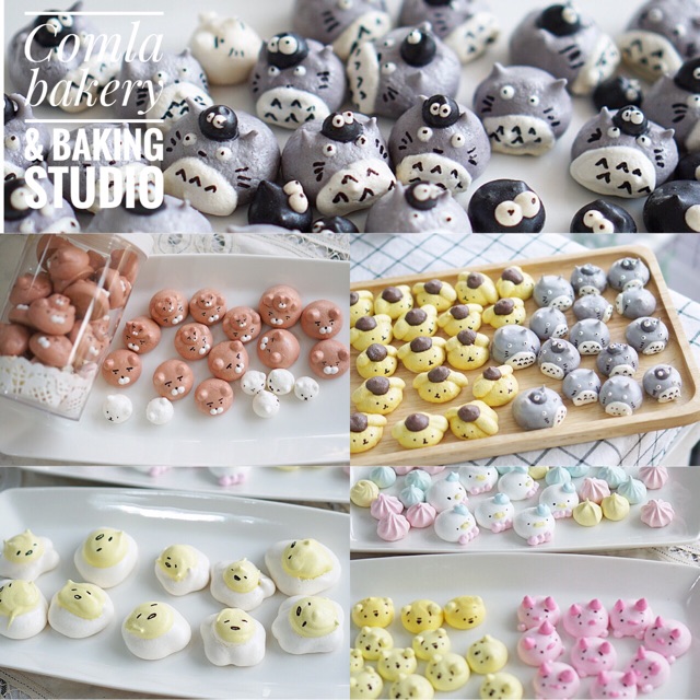 comla-bakery-amp-baking-studio-คลาสออนไลน์-เมอร์แรงค์-meringues-cute