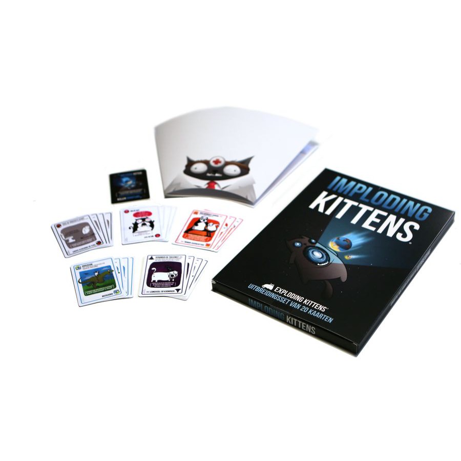 [ของแท้] Exploding Kittens: Imploding Kittens Expansion Board Game ...