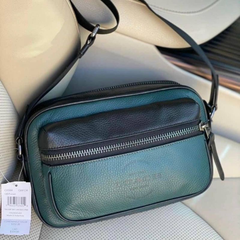 Thompson Small Camera Bag (COACH C6584) Shopee Thailand