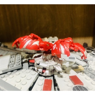 Bakugan Red Pyrus Bolcanon Mechtanium Surge Series #บาคุกัน