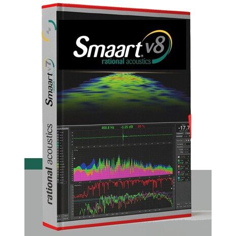 ราคาและรีวิวRational Acoustics Smaart v8  โปรแกรมสำหรับการวัดเสียง วิเคราะห์เสียงขั้นสูง