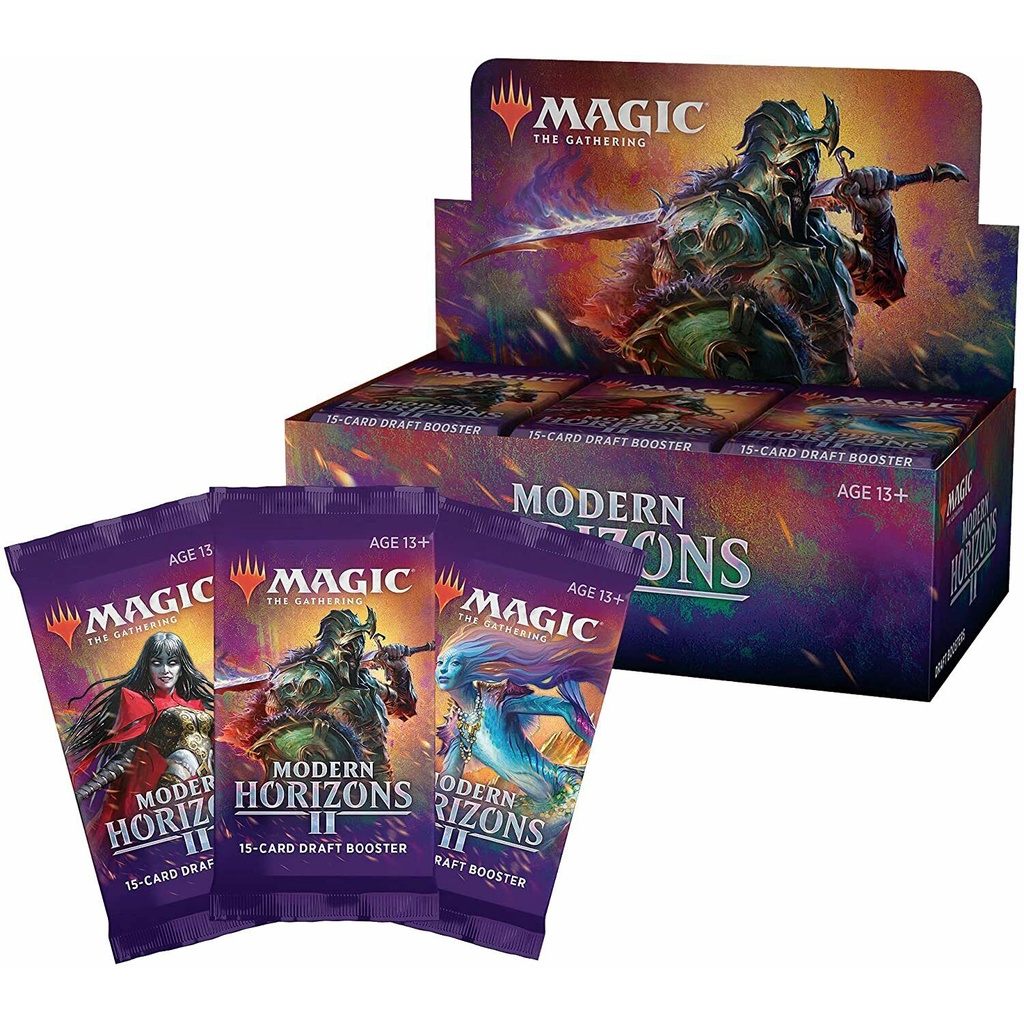 Magic the Gathering (MTG) Modem Horizons 2 - Draft Booster (ซอง ...