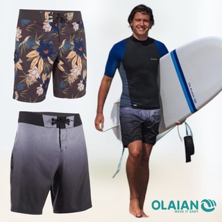 เช็ครีวิวสินค้ากางเกงว่ายน้ำ เล่นทะเล กางเกงชายหาด ความยาว18&amp;quot; Olaian