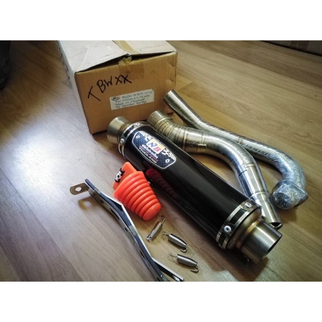 ชุดเซ็ทท่อแต่ง-ท่อสูตร-w125r-s-i-สำหรับลูก-63-67-mm-namban-racing-nb-แท้100