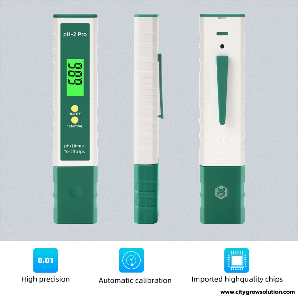 ph-meter-เครื่องวัดค่าพีเอช-ph-2pro-มีไฟเปลี่ยนสีตามค่า-ph-test-วัดค่ากรด-ด่าง-temp-litms-แถมฟรีผงcalibrate-ph-buffer