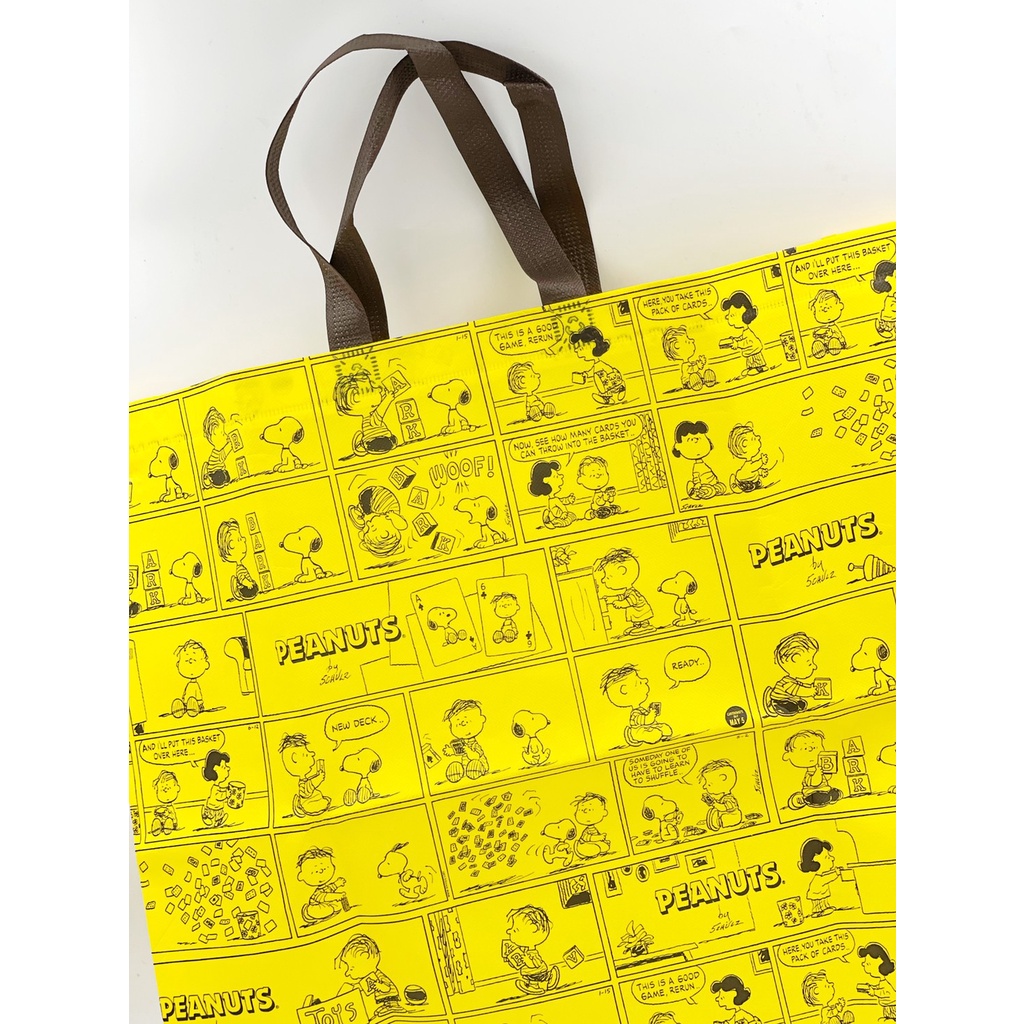 กระเป๋าสนูปปี้-กระเป๋าใบใหญ่-shopping-bag-snoopy-ลิขสิทธิ์แท้-ของสะสมมือสองญี่ปุ่น