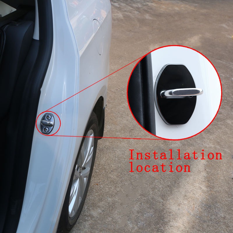 mazda-มาสด้า4ชิ้นรถสแตนเลสล็อคประตูฝาครอบป้องกันป้องกันการเกิดสนิมอุปกรณ์รถยนต์ต์เหมาะสำหรับ-mazda-2-3-5-6-8-atenza-cx5-cx7-cx3-cx9-rx-mx-auto-door-lock-cover
