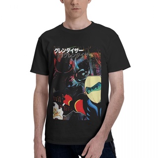 เสื้อยืดโอเวอร์ไซส์เสื้อยืดแขนสั้น พิมพ์ลายหุ่นยนต์ Goldoraks Grendizer UFO R348 พรีเมี่ยม สําหรับผู้ชายS-3XL