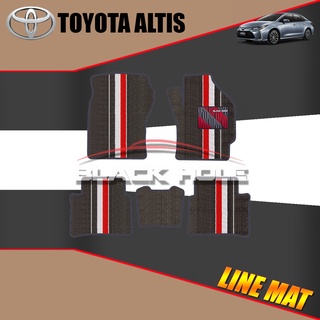 Toyota Altis ปี 2019 - ปีปัจจุบัน Blackhole Trap Line Mat Edge (ชุดภายในห้องโดยสาร)