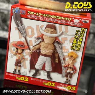 พร้อมส่ง WCF One Piece Tokyo Tower Limited 999 AWM Ace Whitebeard Marco