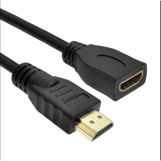 ภาพหน้าปกสินค้าHDMI Male/Female Cable สายต่อยาว 30cm (Black)#310 ที่เกี่ยวข้อง