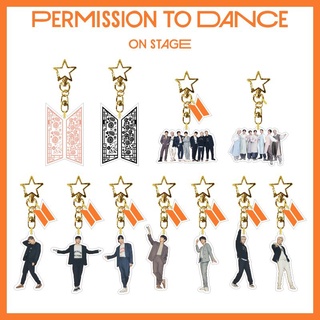 ภาพหน้าปกสินค้าKPOP BTS Fashion Acrylic Backpack Pendant Character Key Pendant Keychain Fans Gift ที่เกี่ยวข้อง