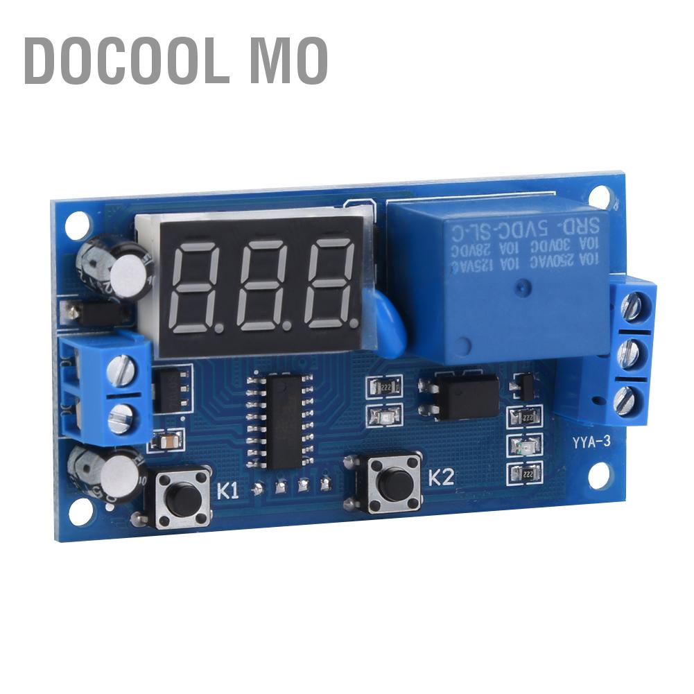 Docool Mo YYA-3 Cycle Delay Timer Relay Adjustable Time Control Switch ...