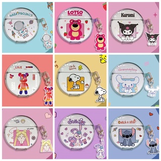 【จัดส่งรวดเร็ว】เคสหูฟัง แบบนิ่ม ลายการ์ตูน Kulomi น่ารัก สีโปร่งใส สําหรับ Disney P1