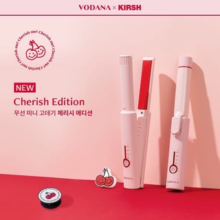 ภาพหน้าปกสินค้า( พร้อมส่ง ) Vodana x Kirsh Cordless / Curling Mini Bon Iron รุ่น Cherry Sea เครื่องหนีบ / ม้วน ไร้สาย ซึ่งคุณอาจชอบราคาและรีวิวของสินค้านี้