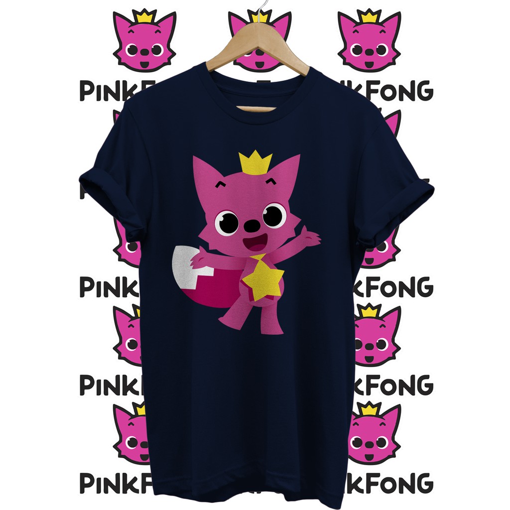 เสื้อยืดผ้าฝ้ายพิมพ์ลาย-เสื้อยืด-ลาย-pinkfong-or-children-2-cliantha06-สําหรับเด็ก-และผู้ใหญ่