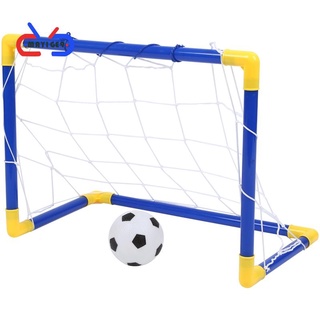 ภาพหน้าปกสินค้าIndoor Mini Folding Football Soccer Ball Goal Post Net Set+Pump Kids Sport Outdoor Home Game Toy Child Birthday Gift Plastic ที่เกี่ยวข้อง