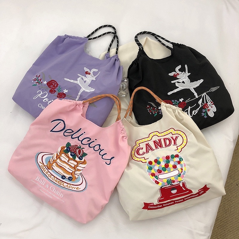 กระเป๋าผ้าร่มญี่ปุ่น-งานน่ารักสุดคิ้วส์
