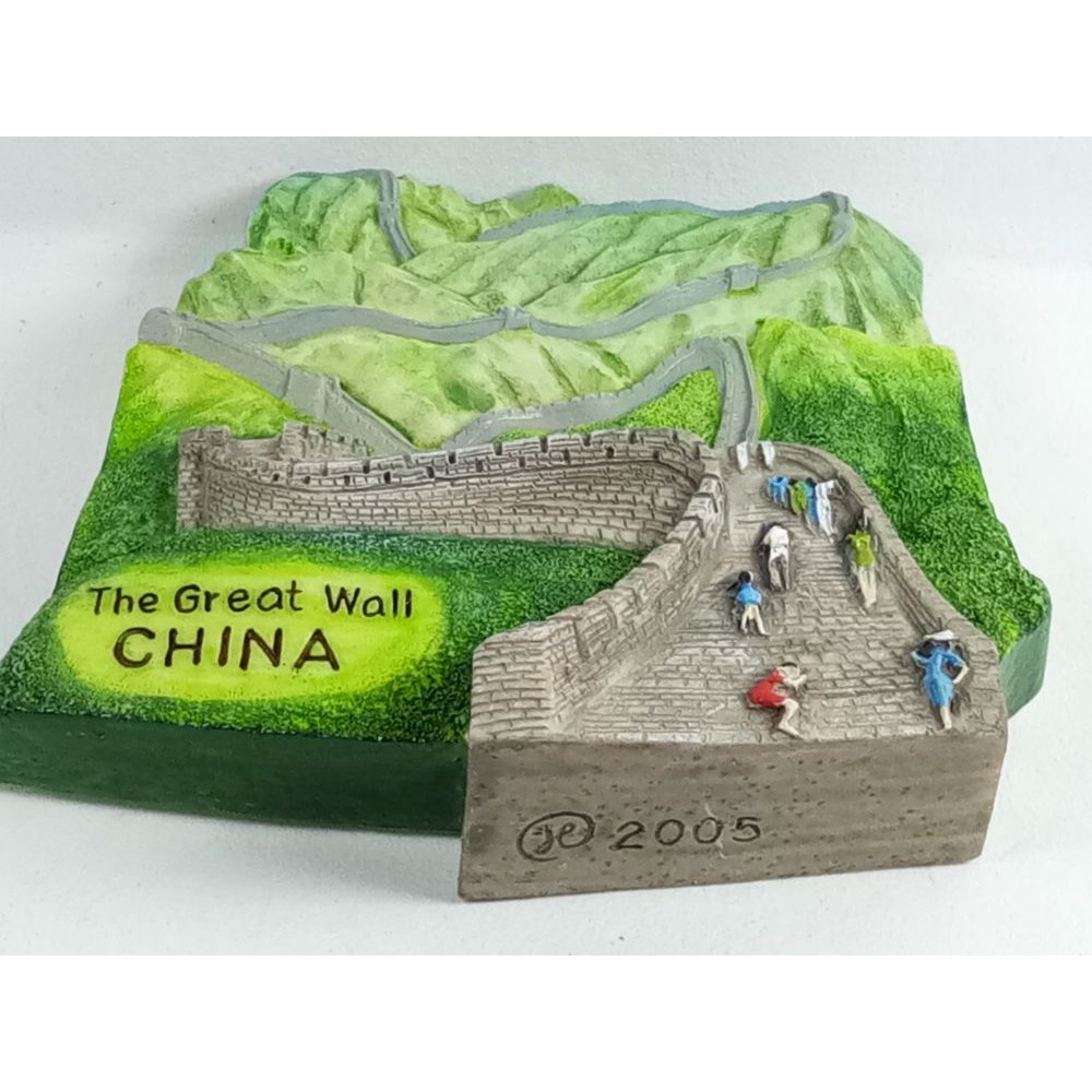 แม่เหล็กติดตู้เย็นนานาชาติสามมิติ-รูปกำแพงเมืองจีน-3d-fridge-magnet-the-great-wall-china