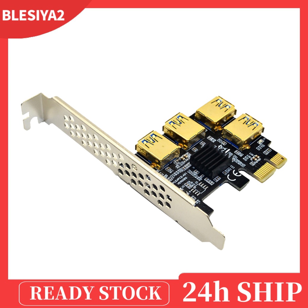 blesiya2-pcie-1-to-4-pci-express-อะแดปเตอร์การ์ดโมดูล-pci-e-1-x-to-external-4-pci-e