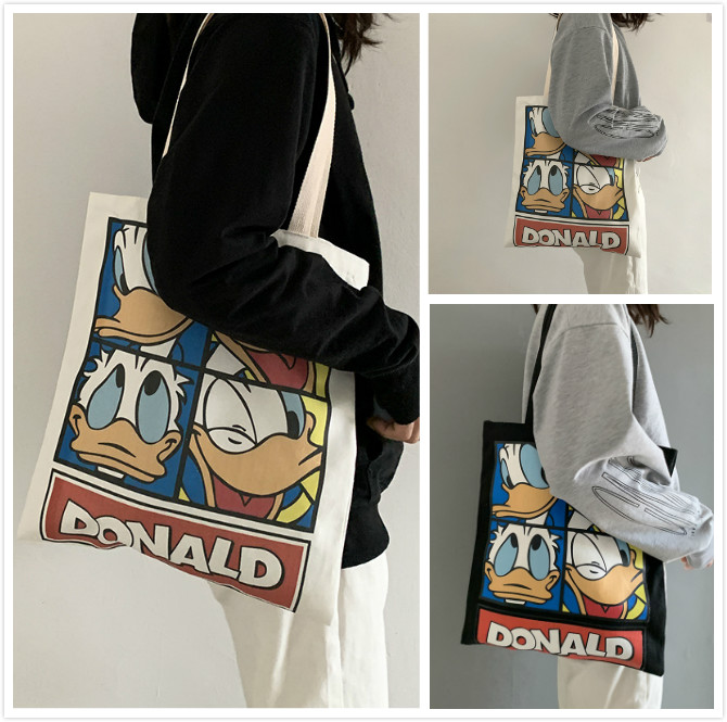 kt-กระเป๋าผ้าใบลายการ์ตูน-donald-duck