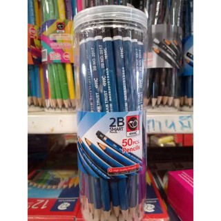 ดินสอไม้แบบเหลา 50แท่ง ดินสอแบบHB/2B
