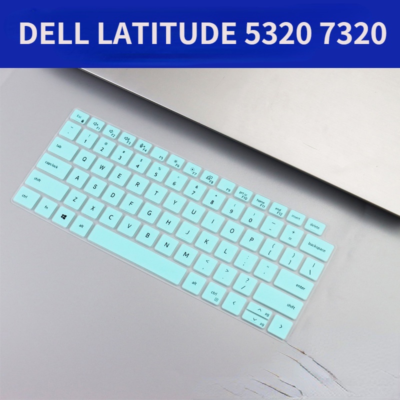 แผ่นฟิล์มซิลิโคน-ป้องกันฝุ่น-สําหรับแป้นพิมพ์แล็ปท็อป-dell-latitude7320-5320-13-3-นิ้ว