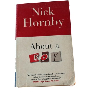 About a Boy นวนิยายแนว Coming of Age ปี 1998 ที่เขียนโดยนักเขียนชาวอังกฤษ Nick Hornby