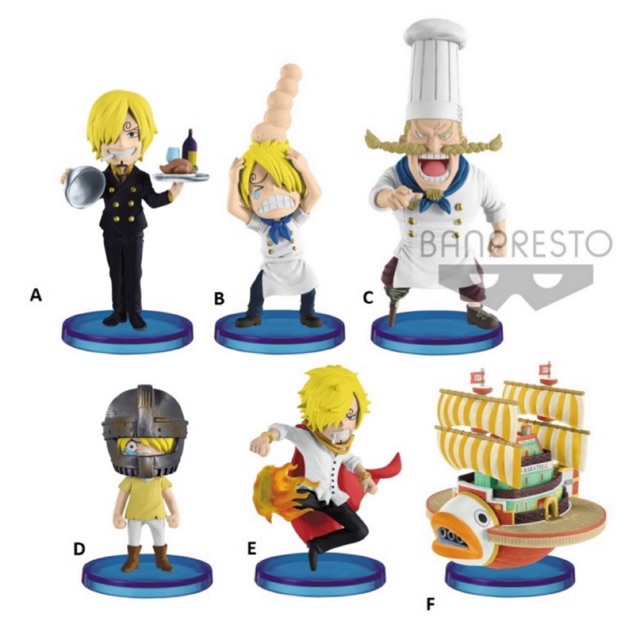 WCF One Piece History of Sanji 2018
