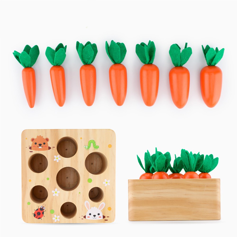 lm-wooden-toys-montessori-shape-size-sorting-puzzle-carrots-harvest-developmental-gifts-for-toddlers-kids