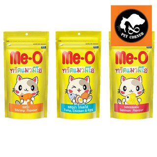 สินค้า Me-O Treat มีโอ ทรีต ขนมแมว 50กรัม (4 รส)