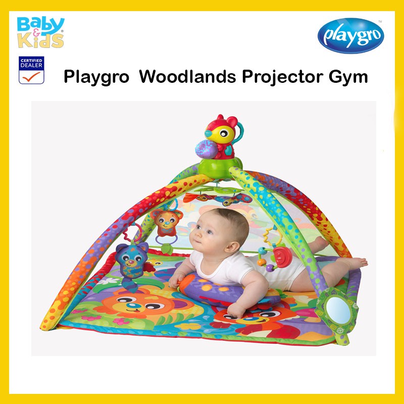 playgro-เพลย์แมท-เบาะนอนนุ่มสุดน่ารัก-woodlands-projector-gym