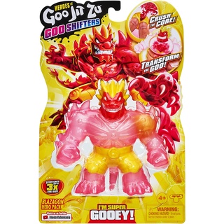 Heroes of Goo Jit Zu Goo Shifters Blazagon Hero Pack. Super Stretchy, Super Squishy Goo Filled Toy with a Unique Goo Transformation Heroes of Goo Jit Zu Goo Shifters Blazagon Hero Pack. ของเล่นบีบสกุชชี่ รูปห่าน แบบยืดหยุ่นพิเศษ