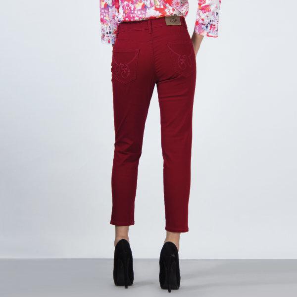 gsp-ankel-length-magic-color-jeans-กางเกงจีเอสพี-กางเกงยีนส์ขายาว-ผ้ายีนส์-สีแดง-pr3lde
