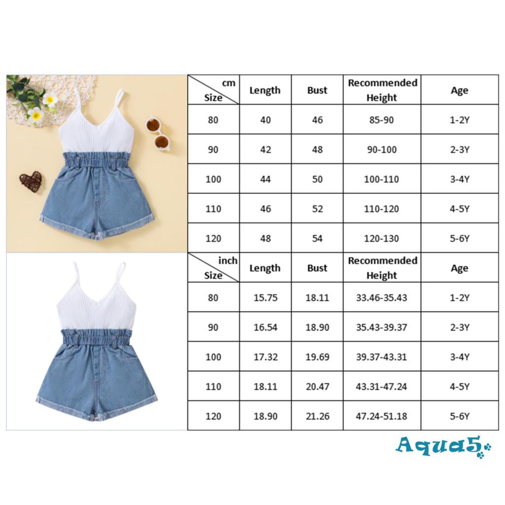 aqq-baby-girl-summer-sleeveless-romper-ribbed-v-neck-tops-stitching-denim-bottom-sling-bodysuit-jumpsuit